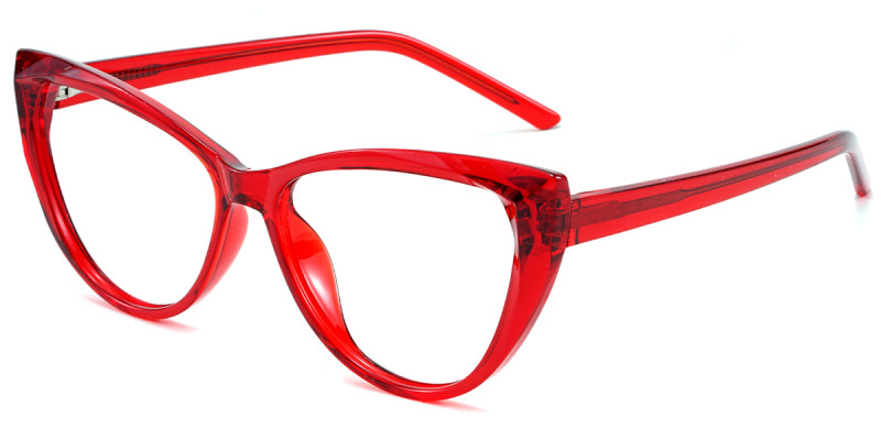 Cateye Red Frame 