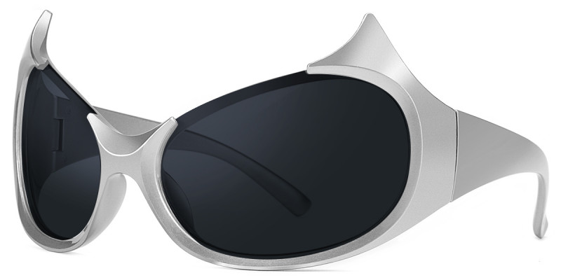 Cateye Gray Sunglasses