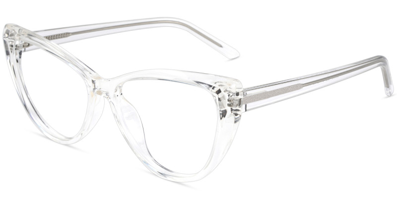 Cateye Clear Frame 