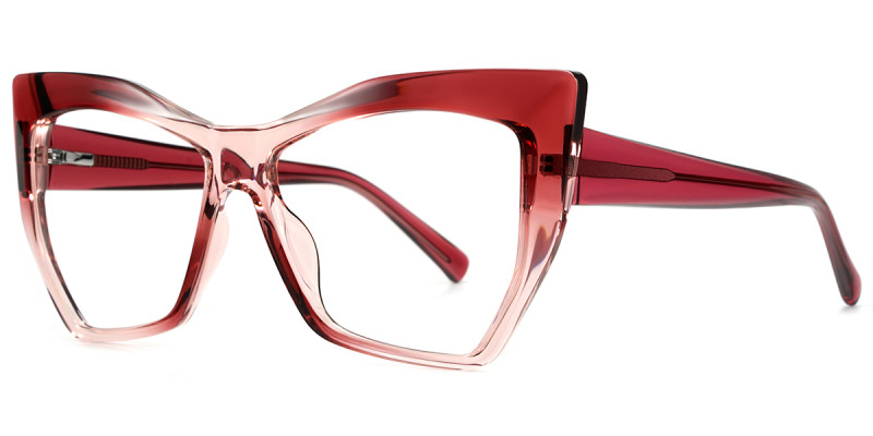 Cateye Red Frame