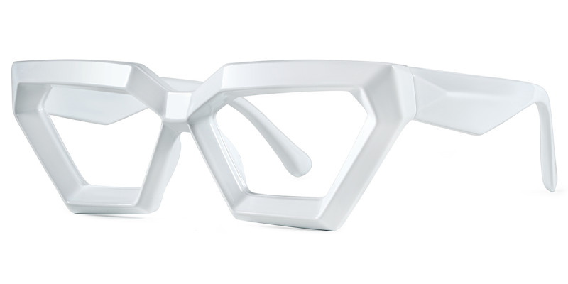 Cateye White Frame