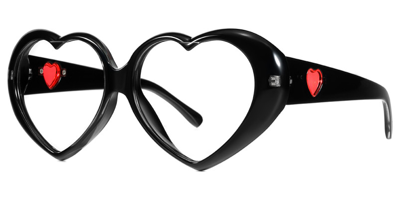 Heart-shaped Black Frame