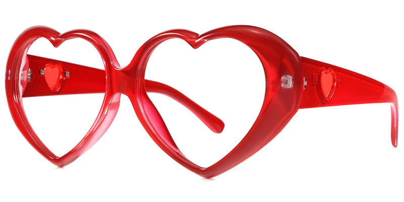 Heart-shaped Red Frame