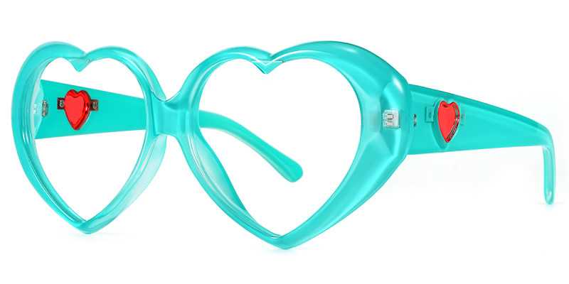 Heart-shaped Blue Frame