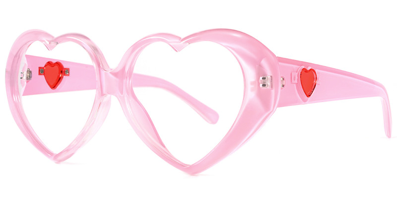 Heart-shaped Pink Frame