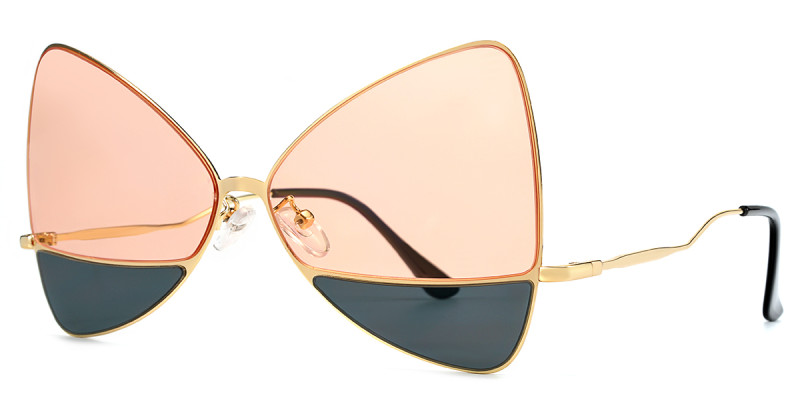 Butterfly Pink Sunglasses