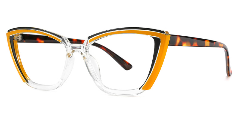 Cateye Yellow Frame