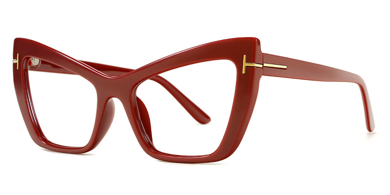 Cateye Red Frame