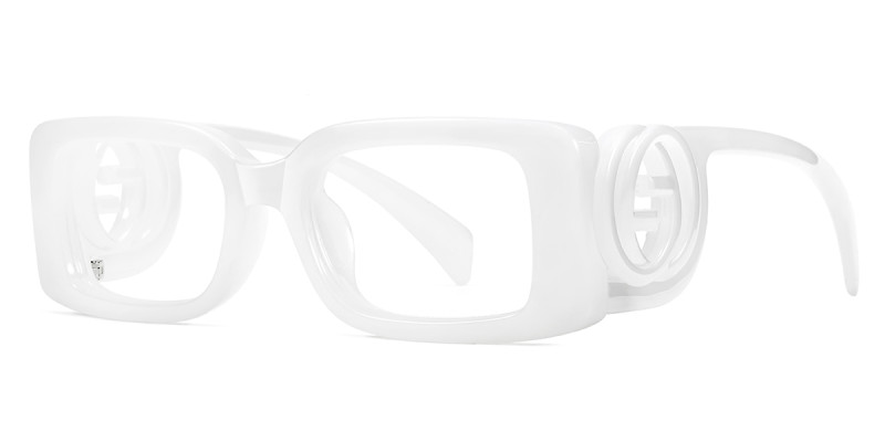 Rectangle White Frame