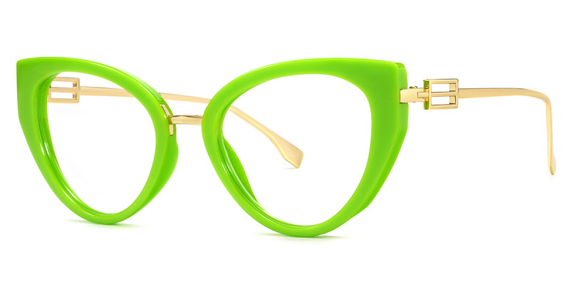 Cateye Green Frame