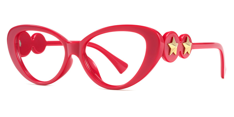 Cateye Red Frame