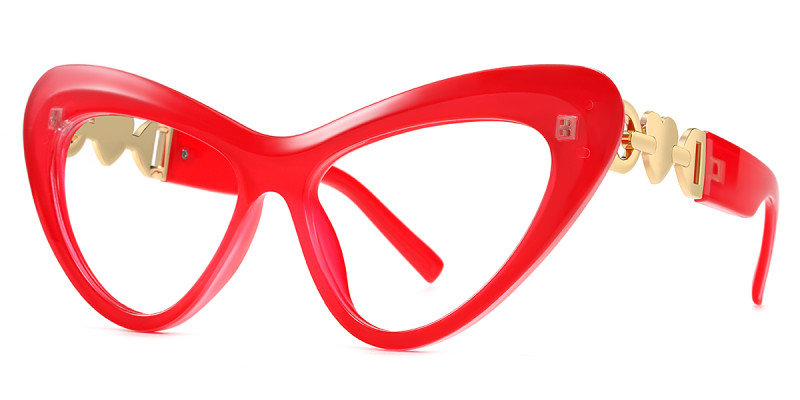 Cateye Red Frame