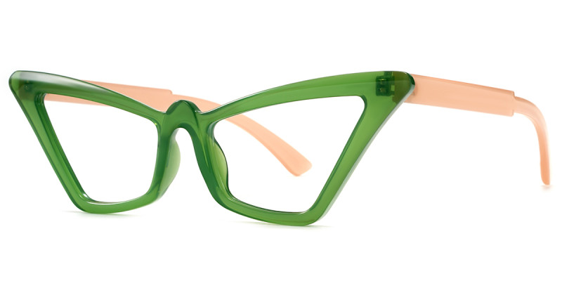 Cateye Green Frame