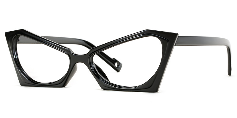 Geometric Black Frame