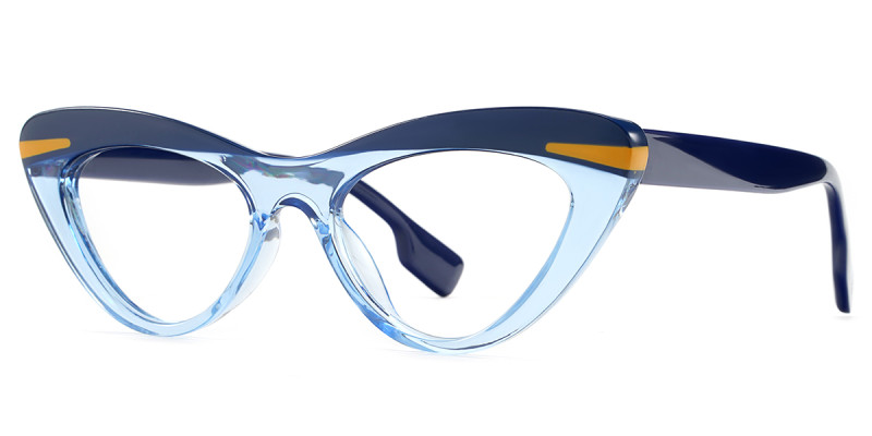 Cateye Blue Frame