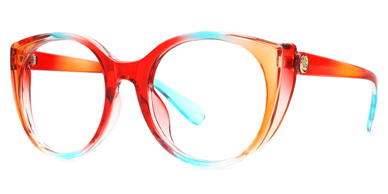 Round Multicolor Frame