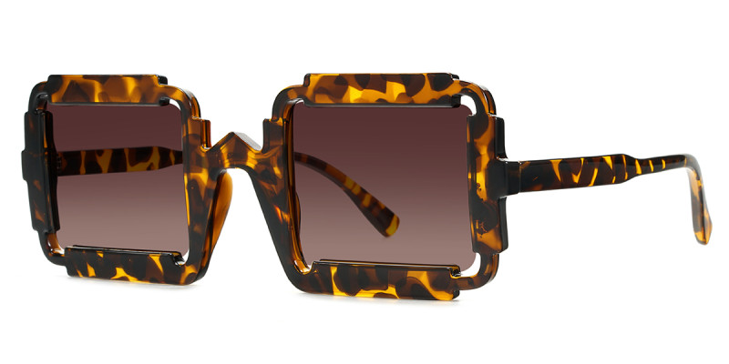 Square Tortoise Sunglasses