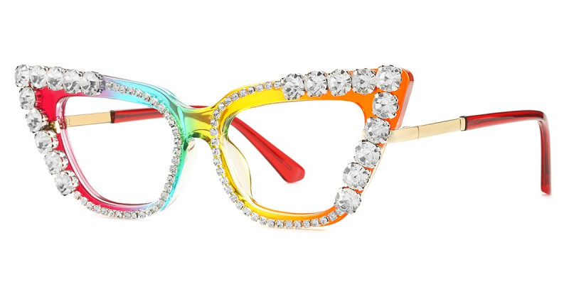 Cateye Multicolor Frame
