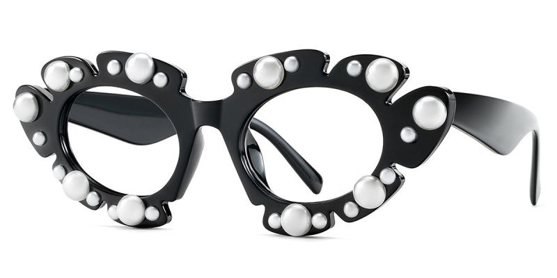 Geometric Black Frame
