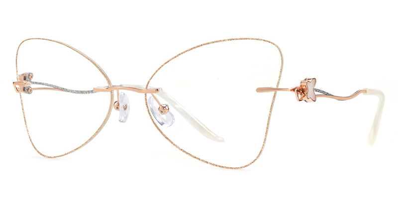 Rimless Pink Frame