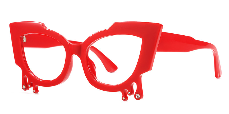 Cateye Red Frame