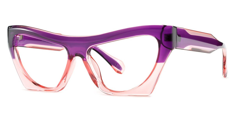 Cateye Purple Frame