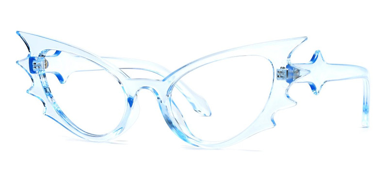 Cateye Blue Frame