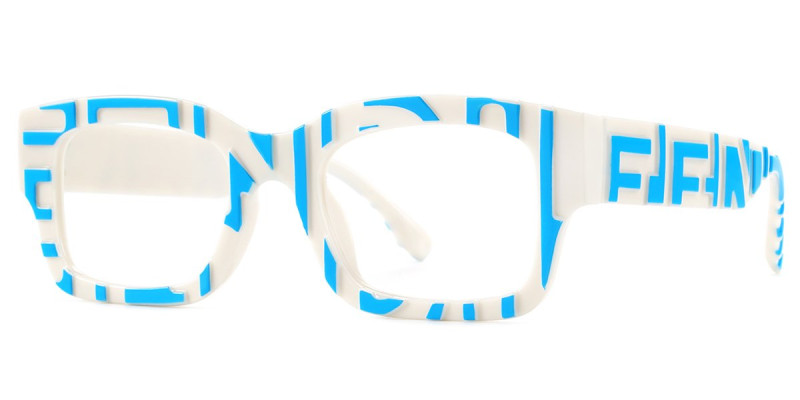 Rectangle Blue Frame