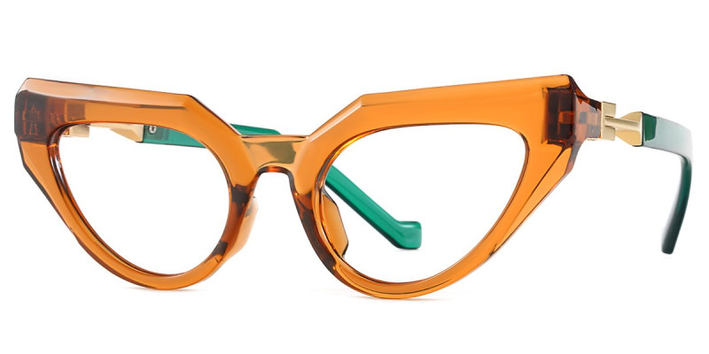Cateye Orange Frame