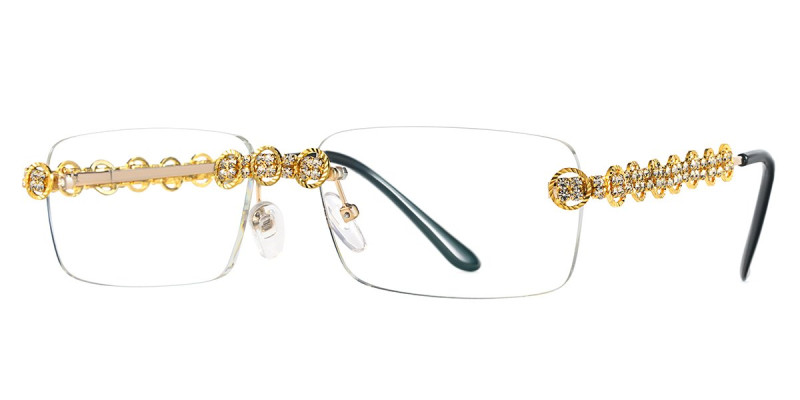 Rectangle Gold Frame