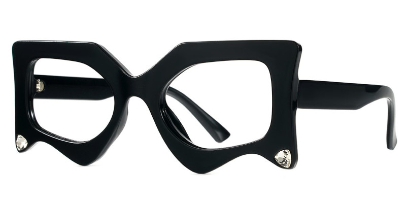 Geometric Black Frame