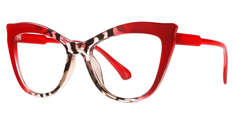 Cateye Red Frame