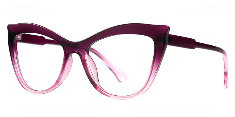 Cateye Purple Frame