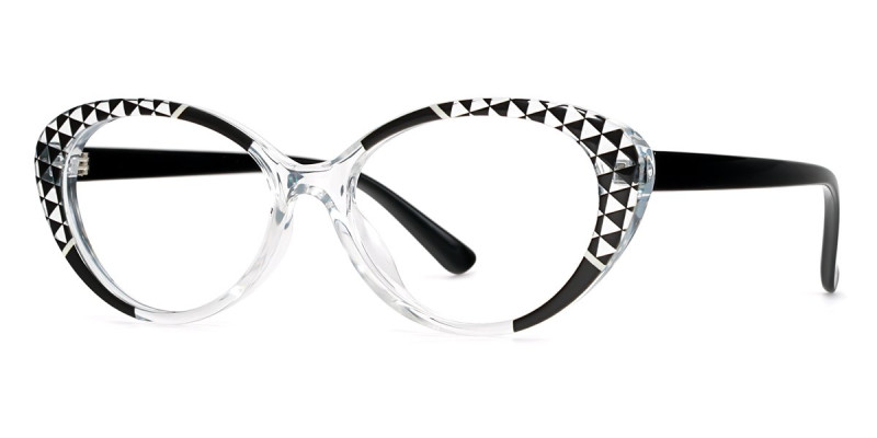 Oval Black Frame