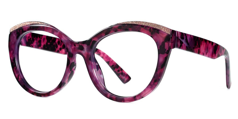 Cateye Purple Frame