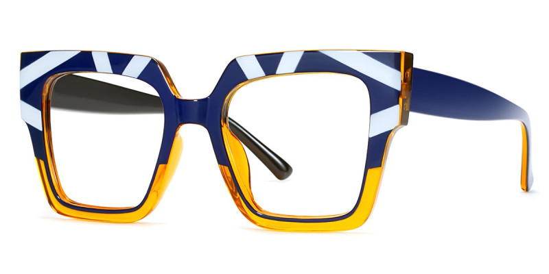 Square Blue Frame