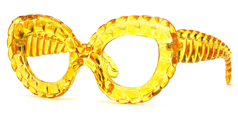 Cateye Yellow Frame