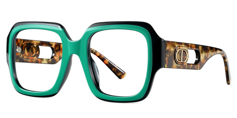 Square Green Frame