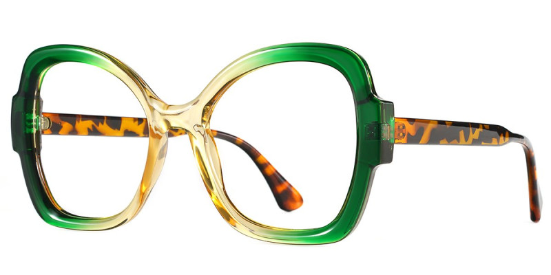 Butterfly Green Frame