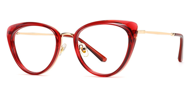 Cateye Red Frame