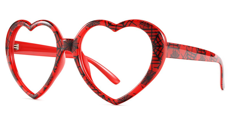 Heart-shaped Red&Black  Frame