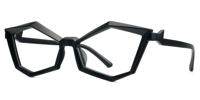 Geometric Black Frame