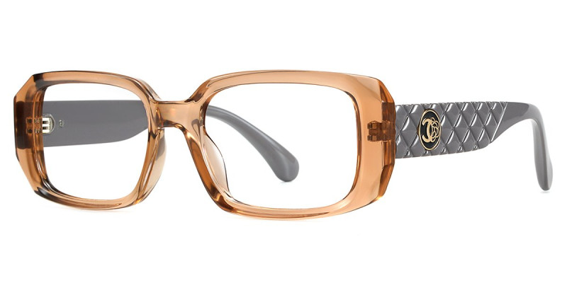 Square Brown Frame