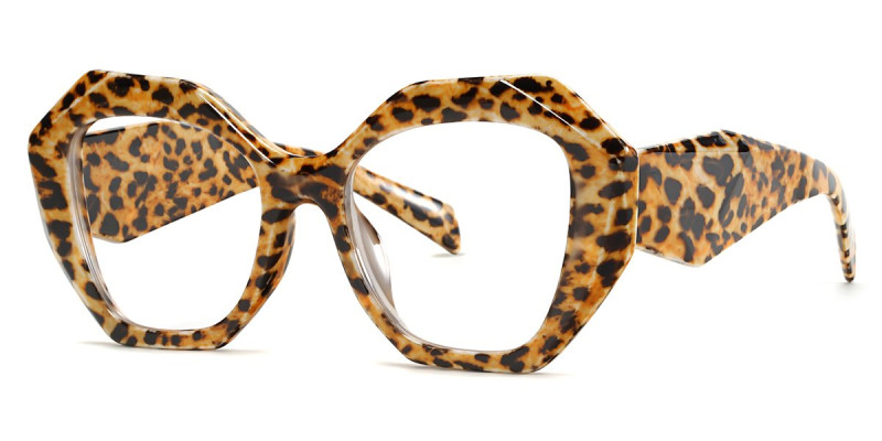 Geometric Brown Frame