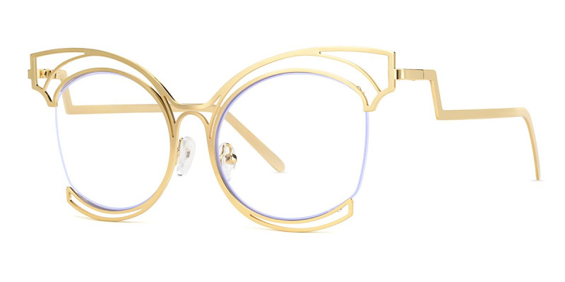 Browline Gold Frame