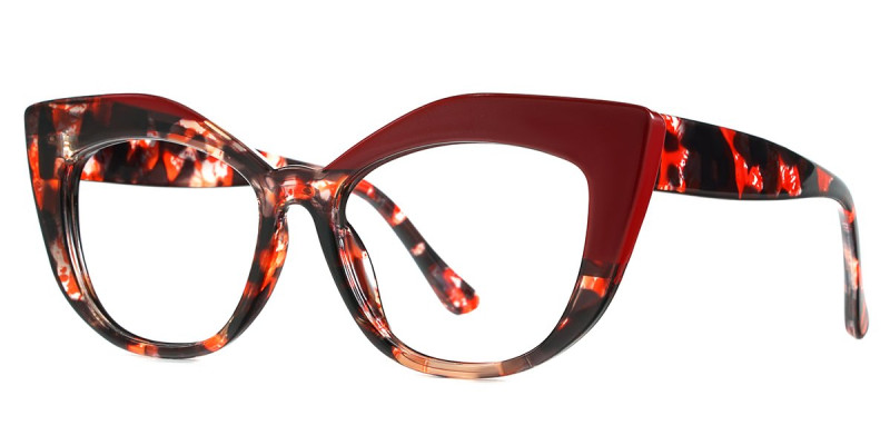 Cateye Red Frame