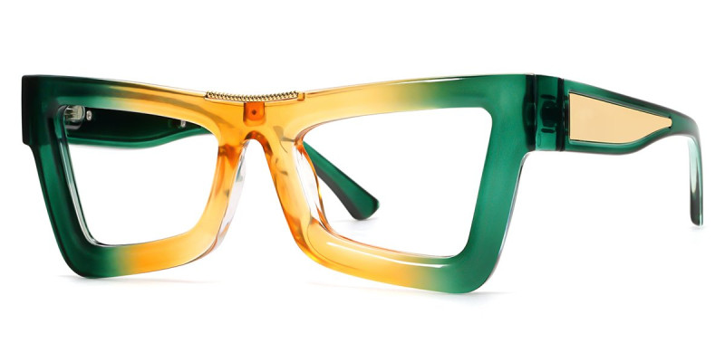 Cateye Green Frame