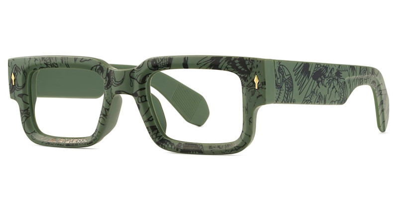 Rectangle Green Frame