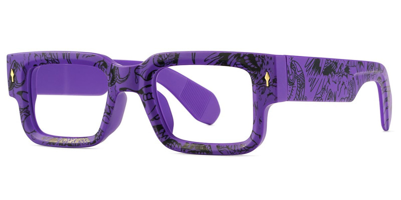 Rectangle Purple Frame