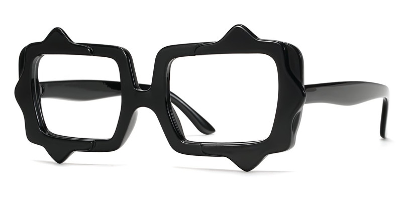 Geometric Black Frame